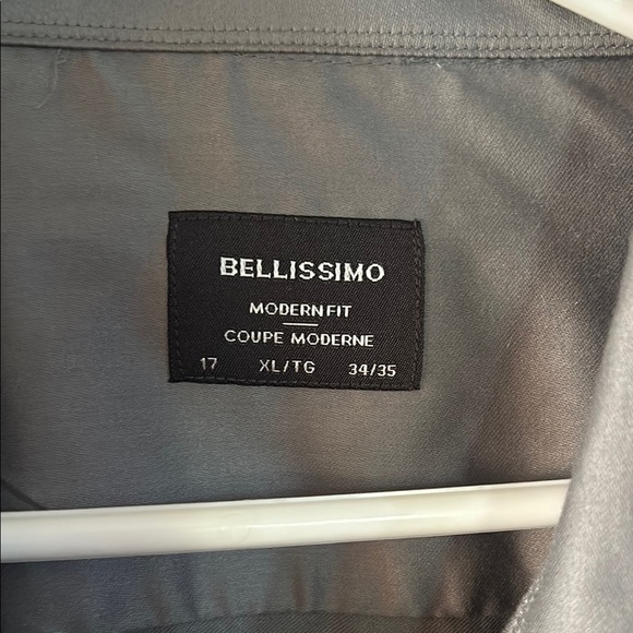 Men's Gray Dress Shirt - Picture 2 of 7